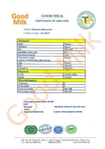آنالیز پودر شیر خشک صنعتی