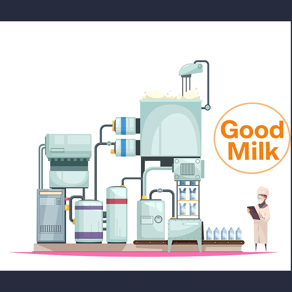 فرآیند تولید صنعتی شیر خشک